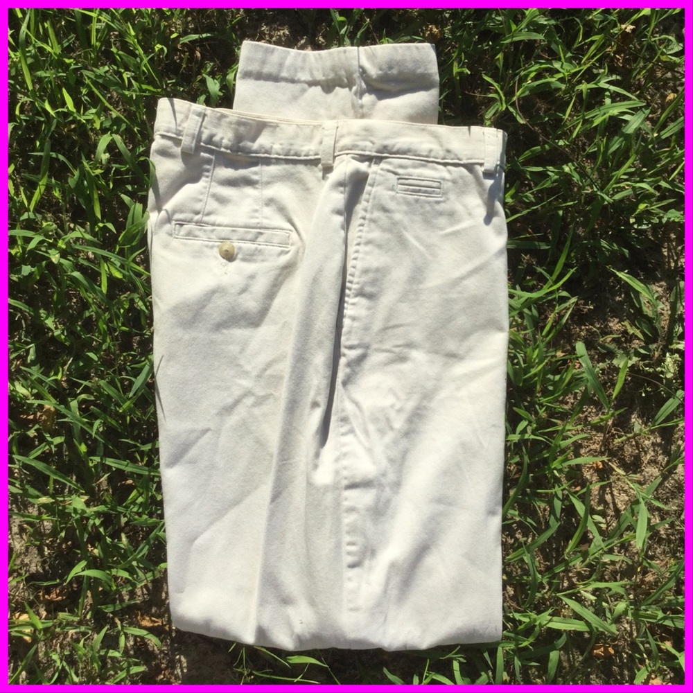 Vtg. High Waisted Khakis/Chinos.